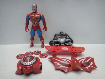 SPIDERMAN SET W/LIGHT - HP1030926