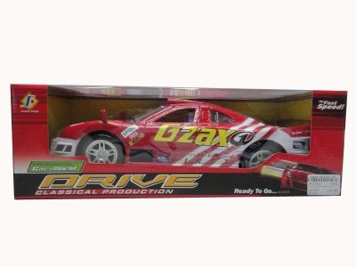 1:12 B/O CAR W/LIGHT,MUSIC RED/GREY/YELLOW - HP1030994