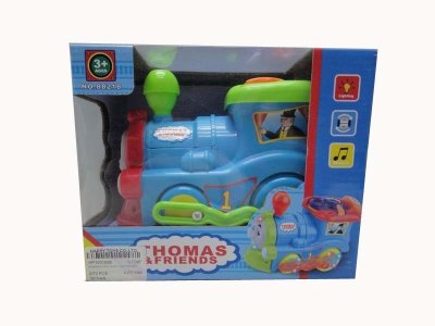 B/O BUMP&GO TRAIN W/LIGHT & MUSIC  RED/GREEN - HP1031006