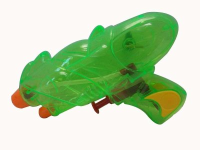 WATER GUN (TRANSPARENT)  GREEN/YELLOW/ORANGE - HP1031167