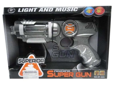 B/O ROTATING GUN W/LIGHT & SOUND - HP1031351