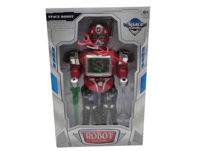 B/O ROBOT W/SOUND  RED/BLUE - HP1031590