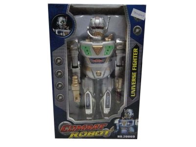 B/O ROBOT W/SOUND  SILVER/BLUE - HP1031594