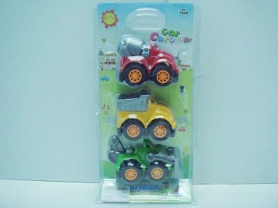 PULL BACK CAR(3PCS) 3ASST & 3COLOR - HP1031691