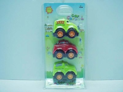 PULL BACK CAR(3PCS) 3ASST & 3COLOR - HP1031692