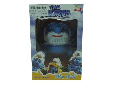 VINYL SMURFS MONEY POT 3ASST - HP1031852