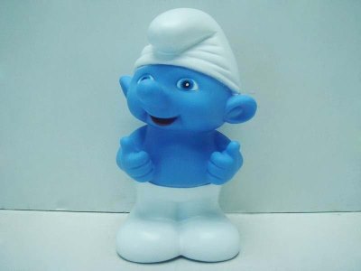 VINYL SMURFS MONEY POT 3ASST - HP1031854