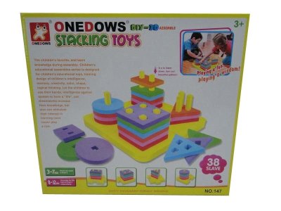 EVA STACKING TOYS 38PCS  - HP1032010