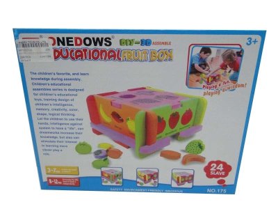 EVA FRUIT BOX TOYS(ASSEMBLE) 24PCS - HP1032020