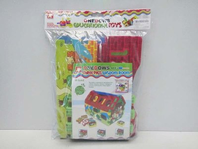 EVA THREE PIGS WISDOM ROOM 25PCS - HP1032026