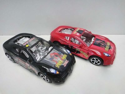 2PCS SPIDER-MAN FRICTION CAR RED/BLACK - HP1032038