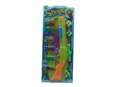 SHOOT BALL GUN W/ACCESSORIES  YELLOW/GREEN - HP1032190