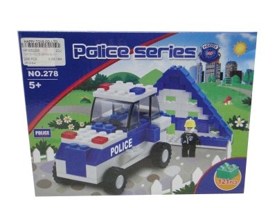121PCS POLICE SERIES BLOCK - HP1032208