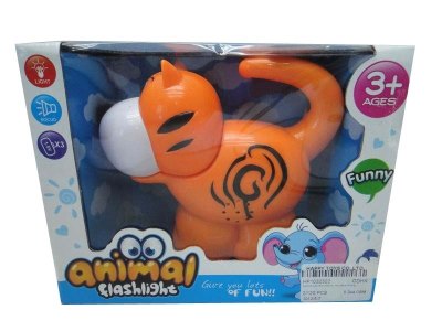 CARTOON TIGER TORCH W/SOUND INCLUDED BUTTONCELL - HP1032322