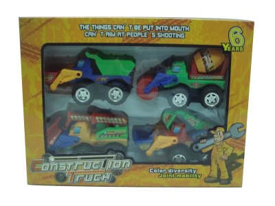 FRICTION CONSTRUCTION CAR 4COLOR/4ASST - HP1032491