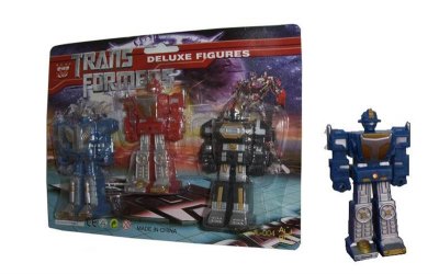 3PCS TRANSFORMER ROBOT W/LIGHT 3COLOR - HP1032554