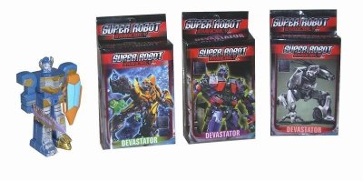 3PCS ROBOT W/ACCESSORIES 3COLOR 3ASST - HP1032555