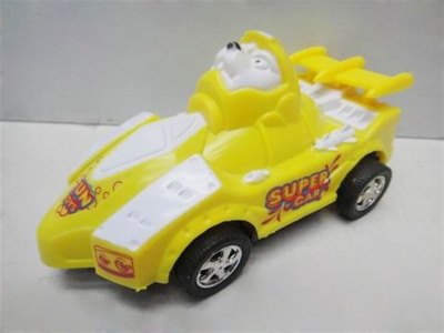 FRICTION CARTOON CAR RED/BLUE/YELLOW - HP1032595