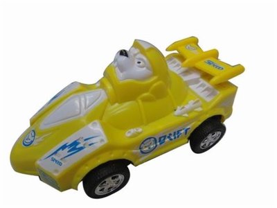 FRICTION CARTOON CAR RED/BLUE/YELLOW - HP1032601