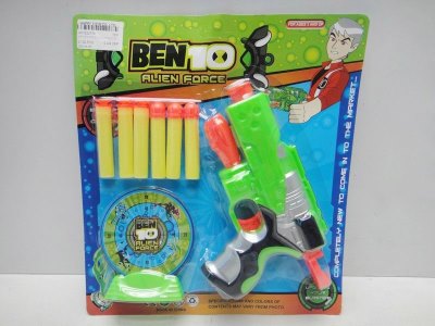 SOFT SHOOTING GUN W/PAINTING - HP1032776