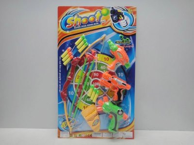 SOFT SHOOTING GUN W/BOW - HP1032825