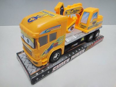 FRICTION CONSTRUCTION CAR  RED/YELLOW - HP1032872
