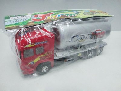 FRICTION CONSTRUCTION CAR  RED/YELLOW - HP1032885