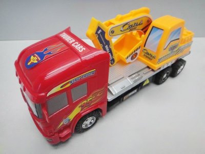 FRICTION CONSTRUCTION CAR  RED/YELLOW - HP1032889