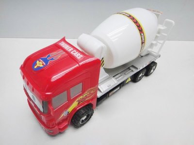 FRICTION CONSTRUCTION CAR  RED/YELLOW - HP1032890