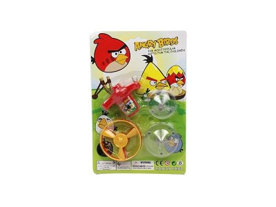 TOP W/FLYING SAUCER & FLASHY (ANGRY BIRDS) - HP1032927