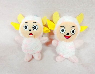 10CM PLUSH HAPPY SHEEP - HP1032975