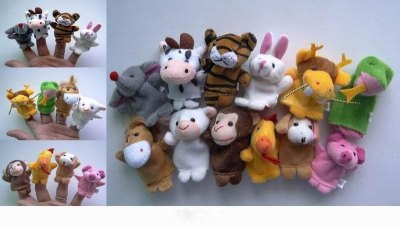 6.5CM PLUSH FINGER DOLL - HP1032981