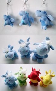 8CM PLUSH DRAGON - HP1032994