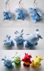 12CM PLUSH DRAGON - HP1032996