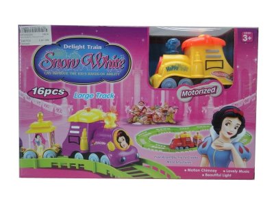 SNOW WHITE B/O RAIL TRAIN W/LIGHT & MUSIC - HP1033204