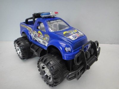 FRICTION POLICE CAR  RED/ORANGE/BLUE - HP1033257