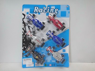 6PCS FREE WAY CAR RED/BLUE/BLACK/SILVER - HP1033284