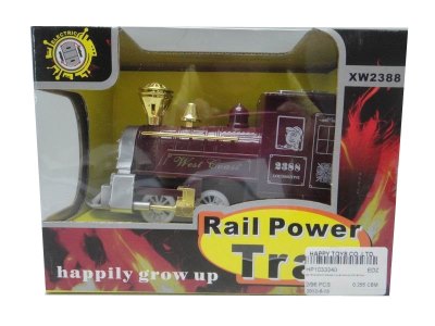 B/O TRAIN W/LIGHT & MUSIC &  BUMP AND GO DOG 3COLOR - HP1033340