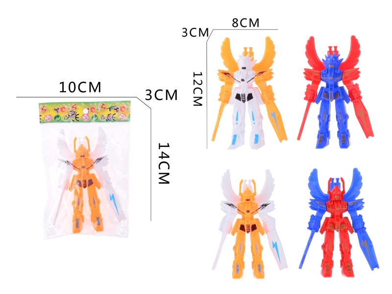 ROBOT (NATURAL COLOR) 2ASST RED/YELLOW/BLUE/WHITE - HP1033519