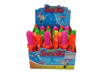 WATER GUN  GREEN/ORANGE 12PCS DISPLAY BOX - HP1033564