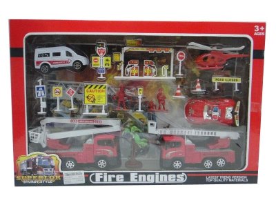 FRICTION FIRE ENGINE SET - HP1033616