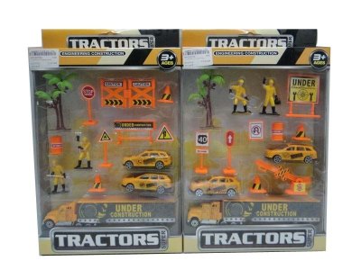 1：64 FREE WAY CONSTRUCTION SERIES(DIE CAST)2ASST - HP1033706