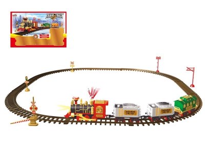 B/O RAIL TRAIN W/SMOKING & LIGHT & SOUND 3ASST. - HP1033710