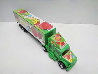 FRICTION CONTAINER CAR RED/BLUE - HP1033733