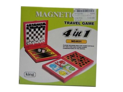 MAGNETIC CHESS GAME  4IN1  - HP1033763