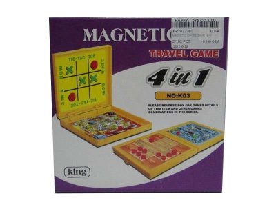 MAGNETIC CHESS GAME  4IN1  - HP1033765