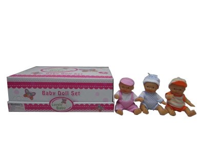 9PCS 5.5”VINYL DOLL  - HP1034009