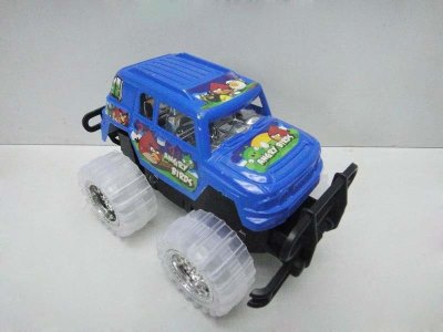 FRICTION CAR W/LIGHT & MUSIC 4COLOR  INCLUDED BUTTONCELL - HP1034020