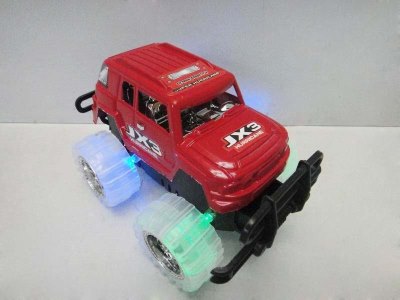 FRICTION CAR W/LIGHT & MUSIC 4COLOR INCLUDED BUTTONCELL - HP1034022