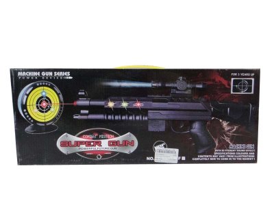 B/O GUN W/LIGHT & MUSIC & VIBRATION - HP1034029